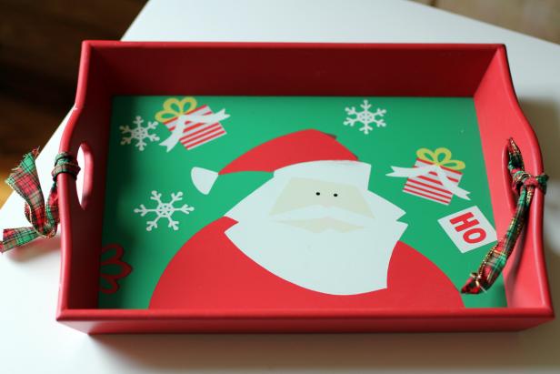 Santa Serving Tray Santa Serving Tray