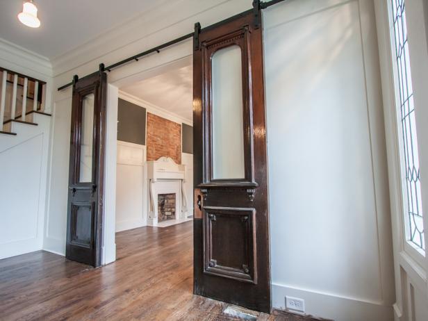 Sliding Doors in Victorian Remodel Sliding Doors in Victorian Remodel