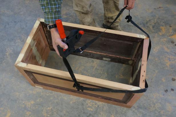 upcycled toy chest