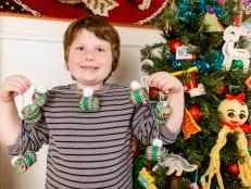 Kid's Craft: Homemade Christmas Light Covers