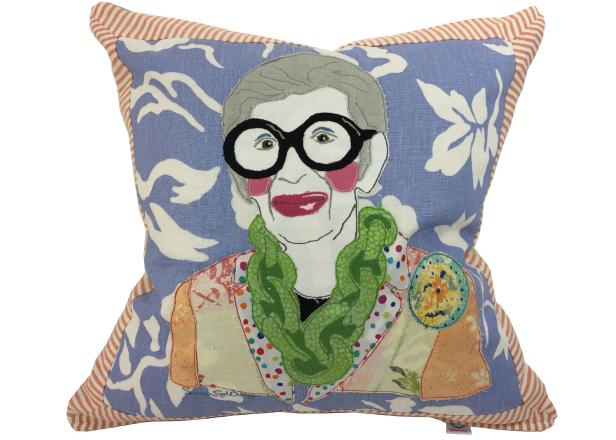 Iris Apfel Pillow Iris Apfel Pillow