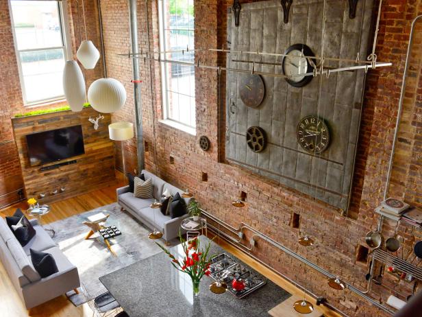 Large Steampunk-style Wall Art with Gears and Clocks Large Steampunk-style Wall Art with Gears and Clocks