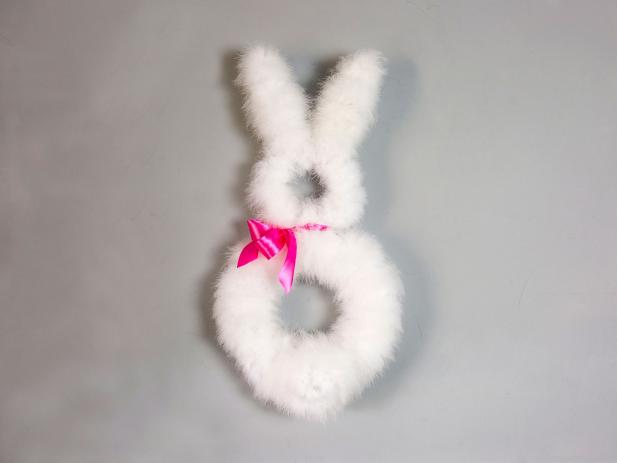 Furry Easter Bunny Wreath Furry Easter Bunny Wreath