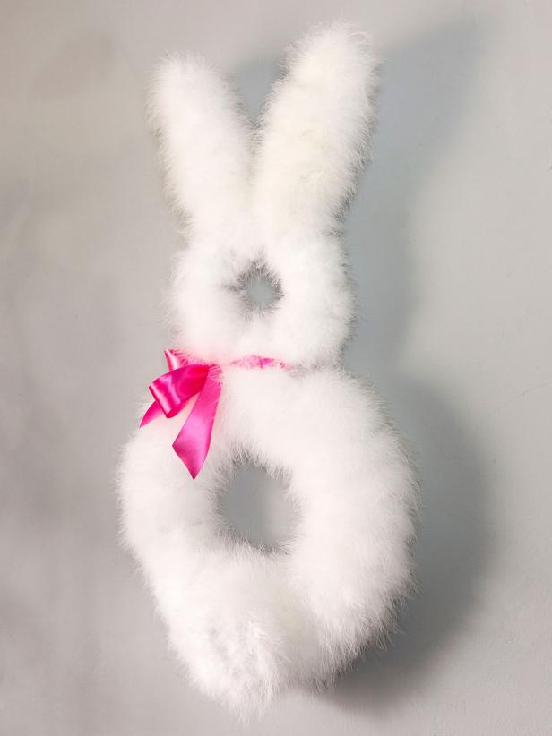 Furry Easter Bunny Wreath Furry Easter Bunny Wreath