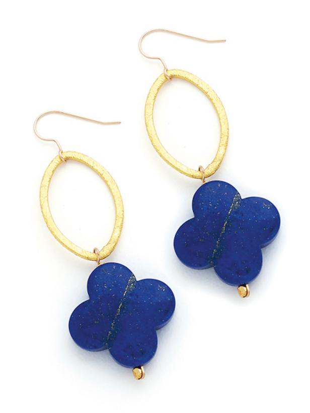 Brass Quatrefoil Earring Brass Quatrefoil Earring