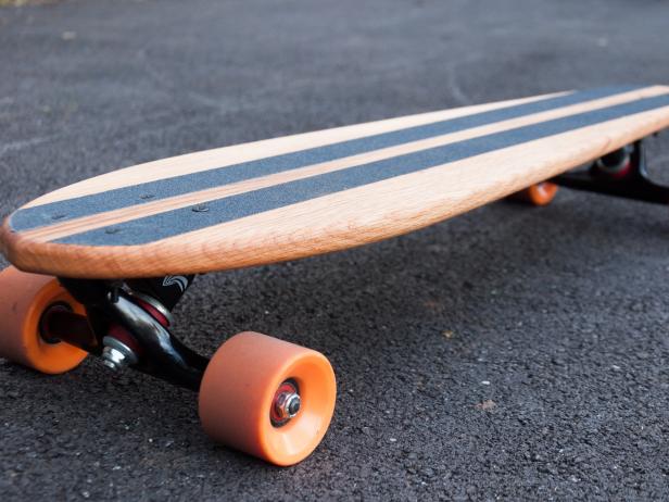 Handmade Cruiser Board made from reclaimed oak barn wood Handmade Cruiser Board made from reclaimed oak barn wood