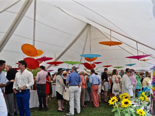 Garden Party in a Tent Garden Party in a Tent