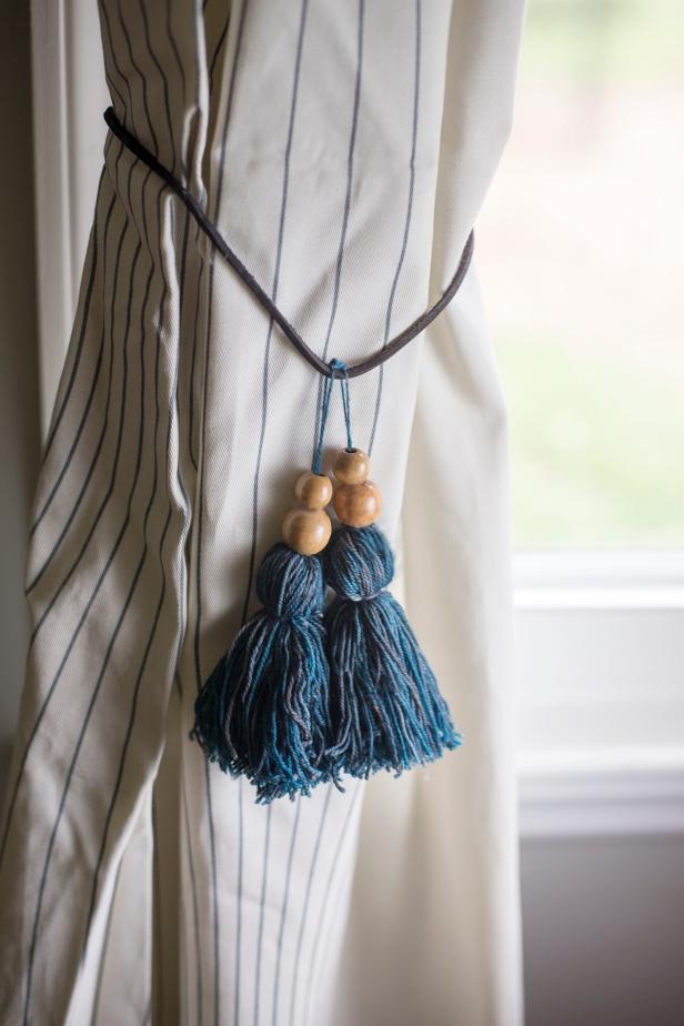 DIY Tassel Tie Backs DIY Tassel Tie Backs