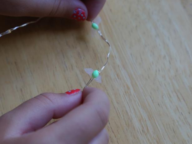 Add Glow in the Dark Glue to Make Fireflies Add Glow in the Dark Glue to Make Fireflies