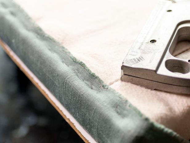 Learn how to create a padded headboard