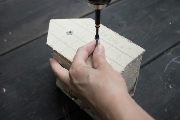 Design and create a DIY stone fairy house.