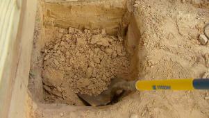 Digging Pergola Post Holes