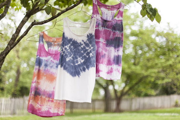 Learn how to make fantastic boho chic tie dye clothing, cheap!