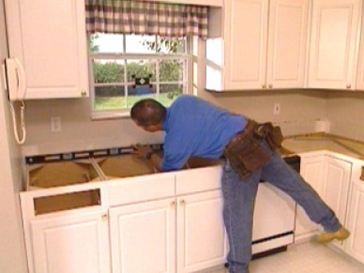 How To Demolish A Kitchen Countertop And Install Backer Board How