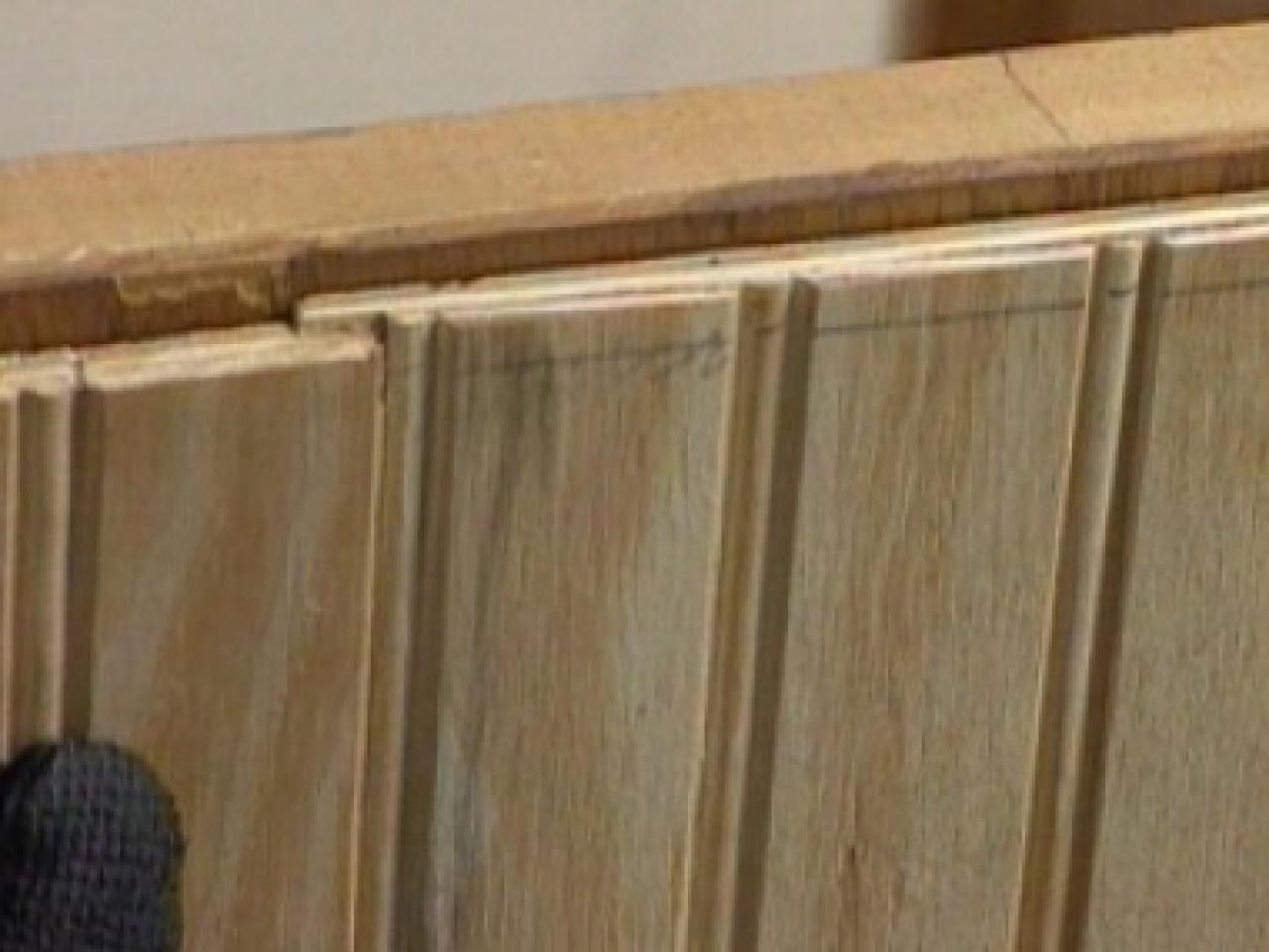 How To Install Beadboard Paneling How Tos Diy