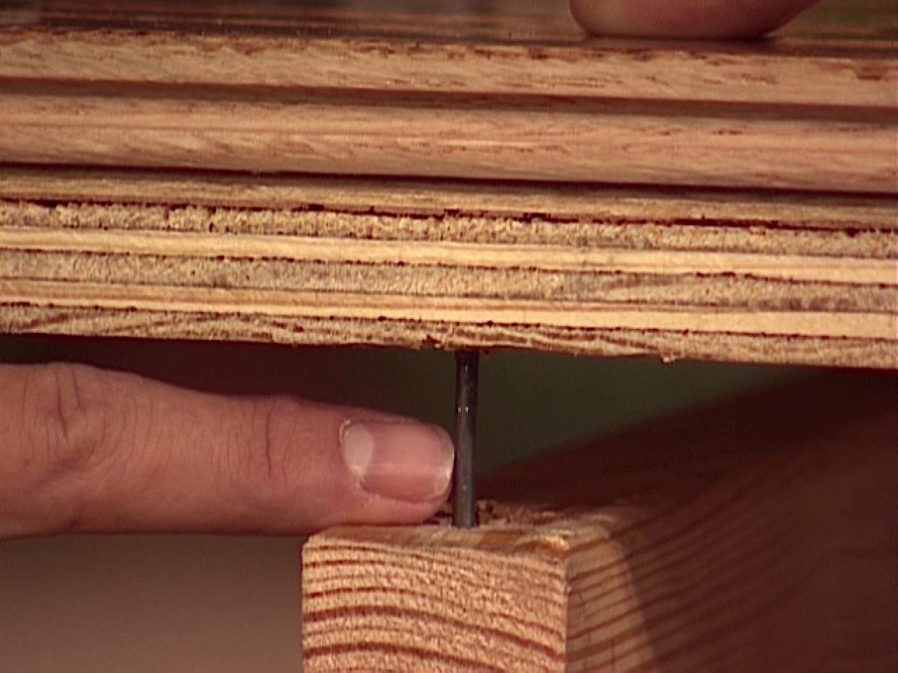 How To Fix Squeaky Floors Tos Diy, How To Find Floor Joists Under Hardwood