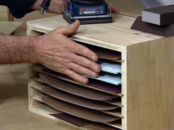 Sandpaper Storage Tips DIY