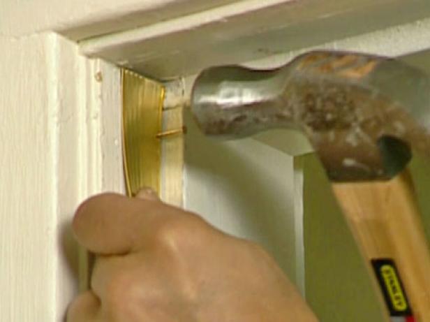 How To Add Bronze Weatherstripping To A Door How Tos Diy