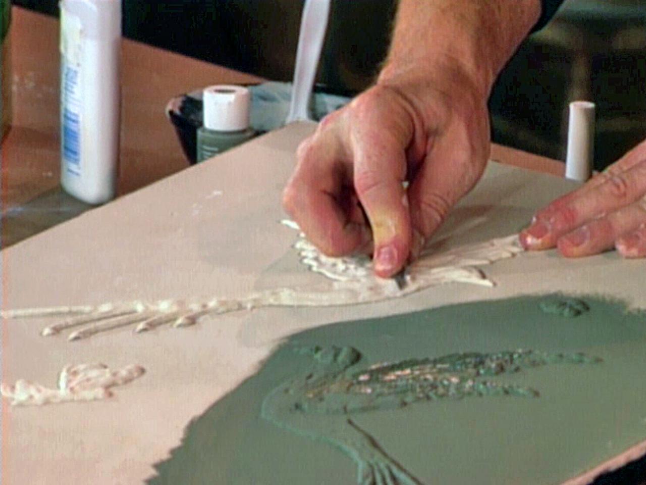 How To Make Plaster Relief Walls How Tos Diy