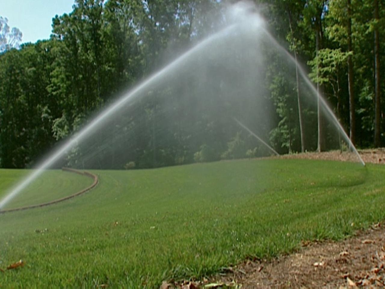 Lawn Sprinkler System Design