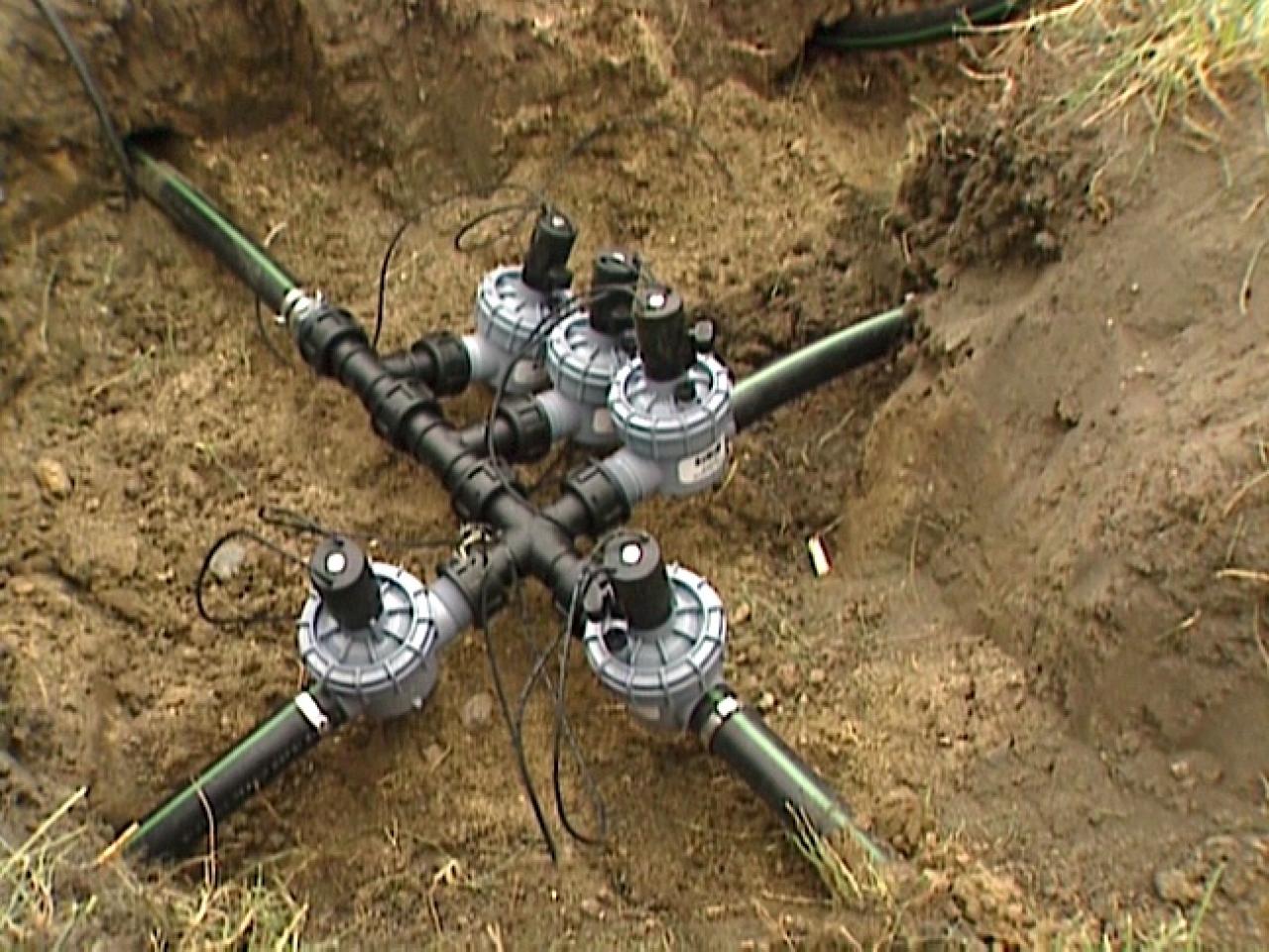 How To Install A Sprinkler System How Tos Diy