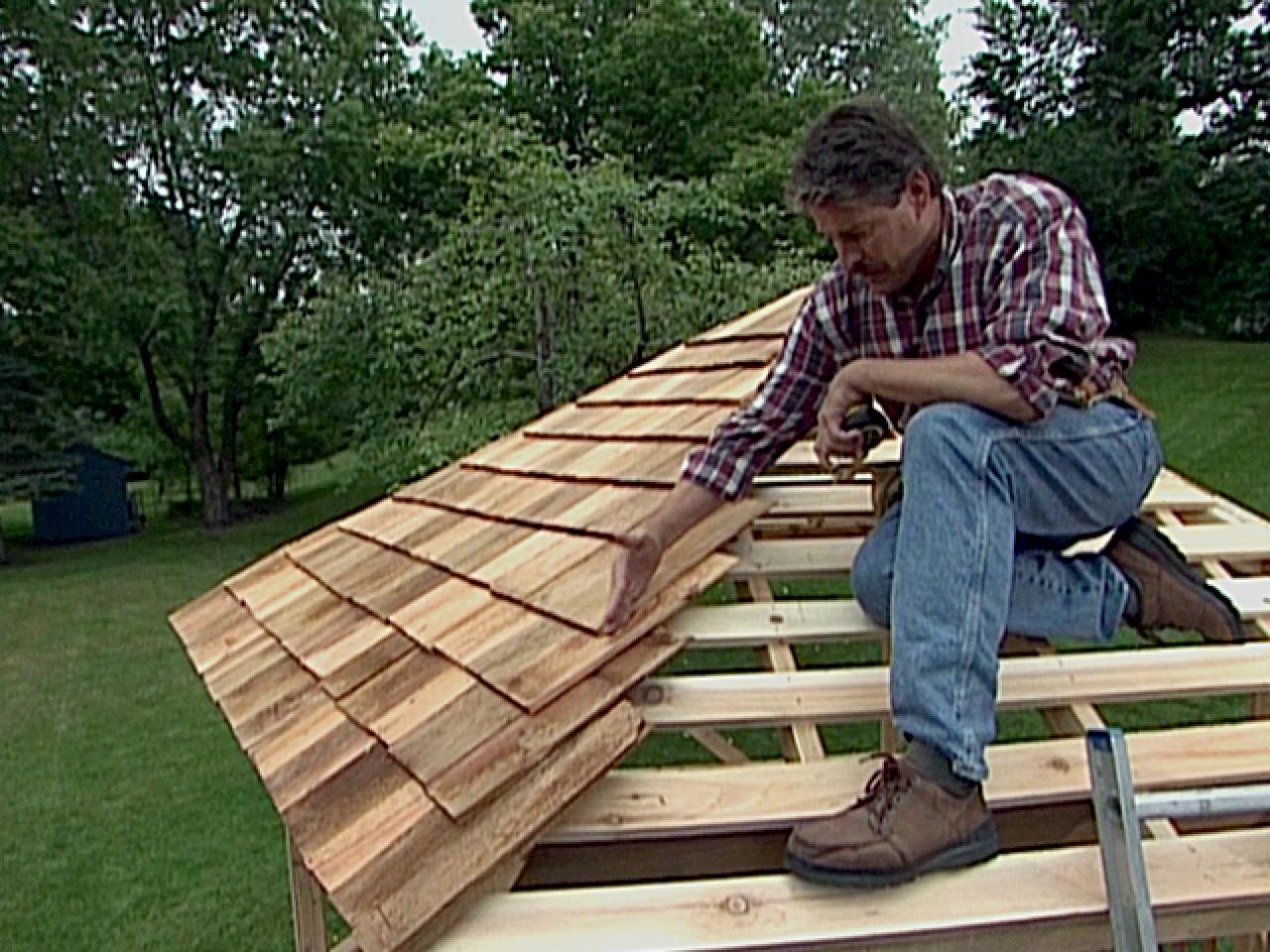 gazebo build roof kit diy shingle