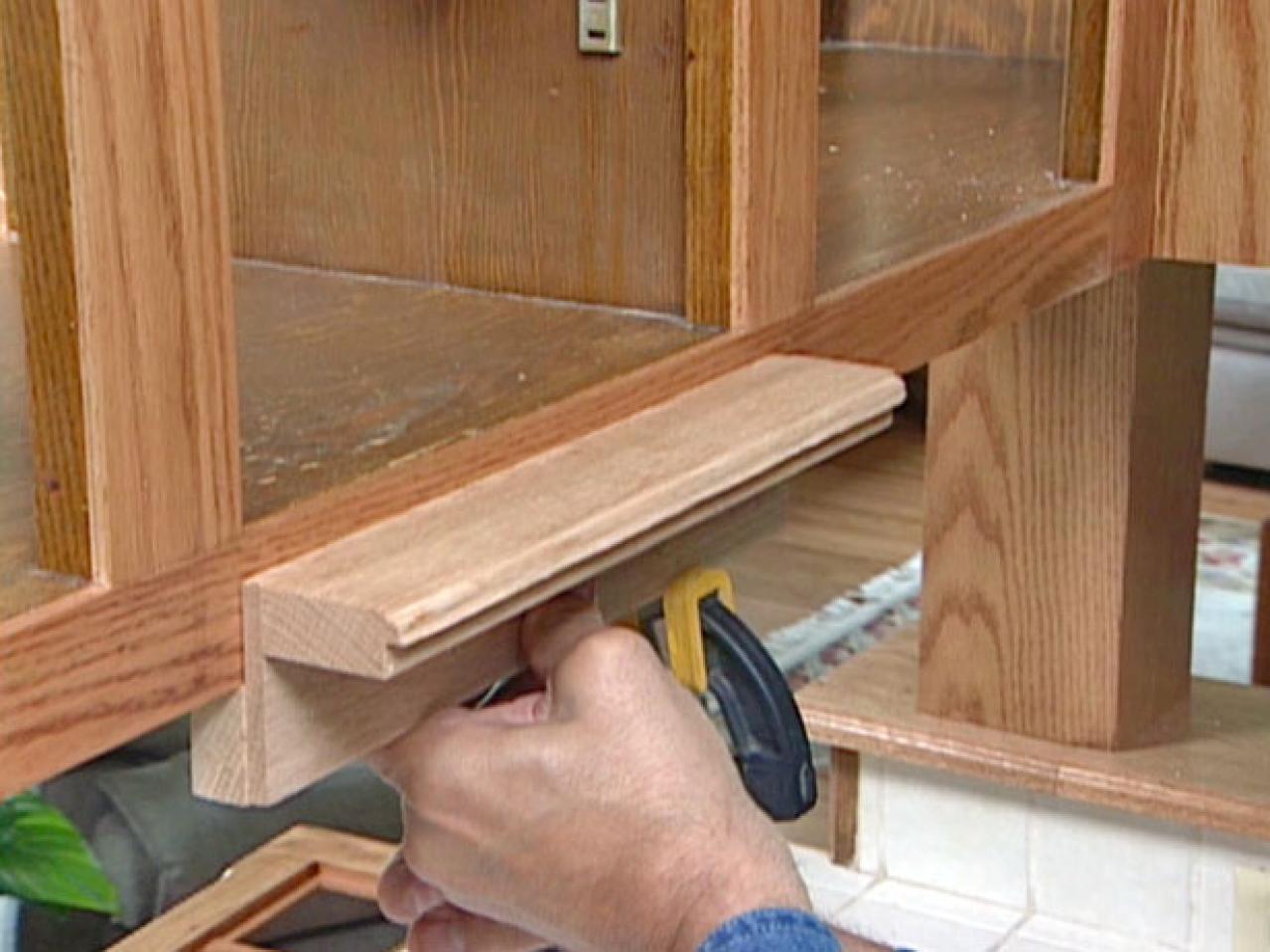 How To Reface And Refinish Kitchen Cabinets How Tos DIY