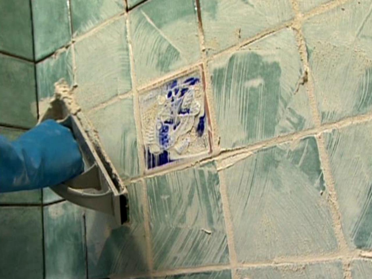 Grouting Tile howtos DIY