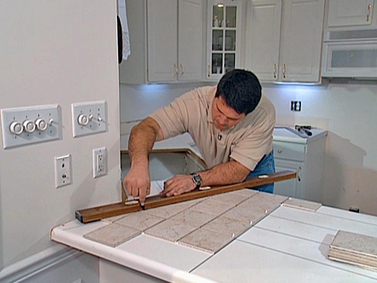 Install Tile Over Laminate Countertop, Can You Glue New Laminate Over Old Countertops