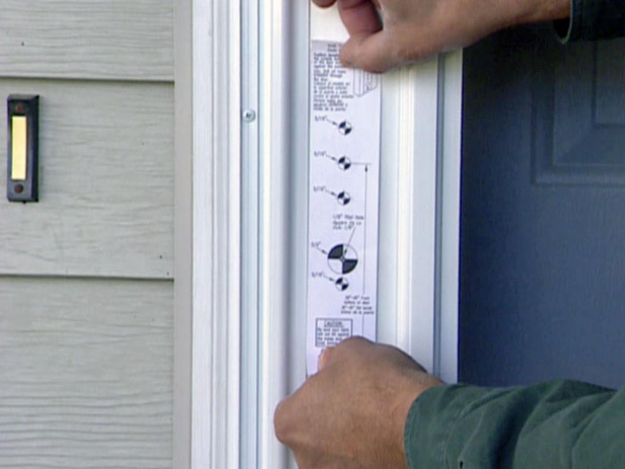 How to Install a Wood-Core Aluminum Storm Door | how-tos | DIY