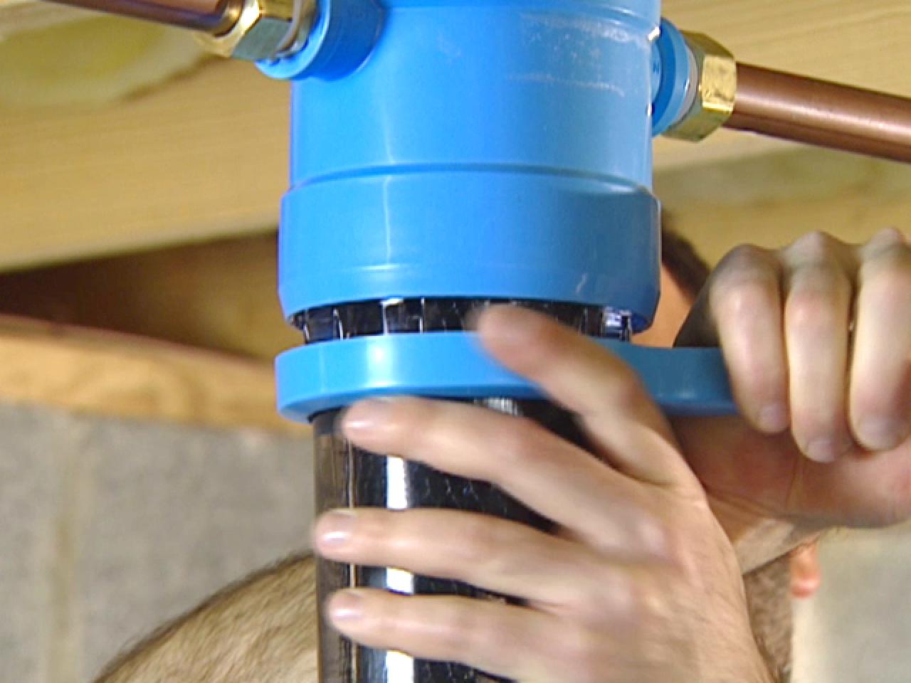 How to Install a WholeHouse Water Filter howtos DIY