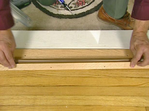 How To Install A Door Threshold With Vinyl Bulb How Tos Diy