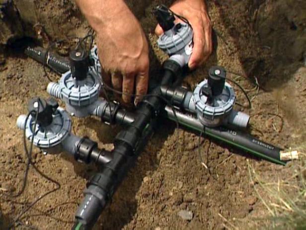 How to Install an In-Ground Sprinkler System | how-tos | DIY