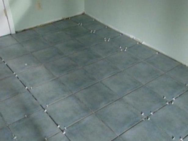How To Tile A Floor Tos Diy, How To Tile Over Basement Concrete Floor
