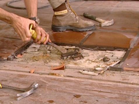 How To Install A Tile Floor Transition How Tos Diy