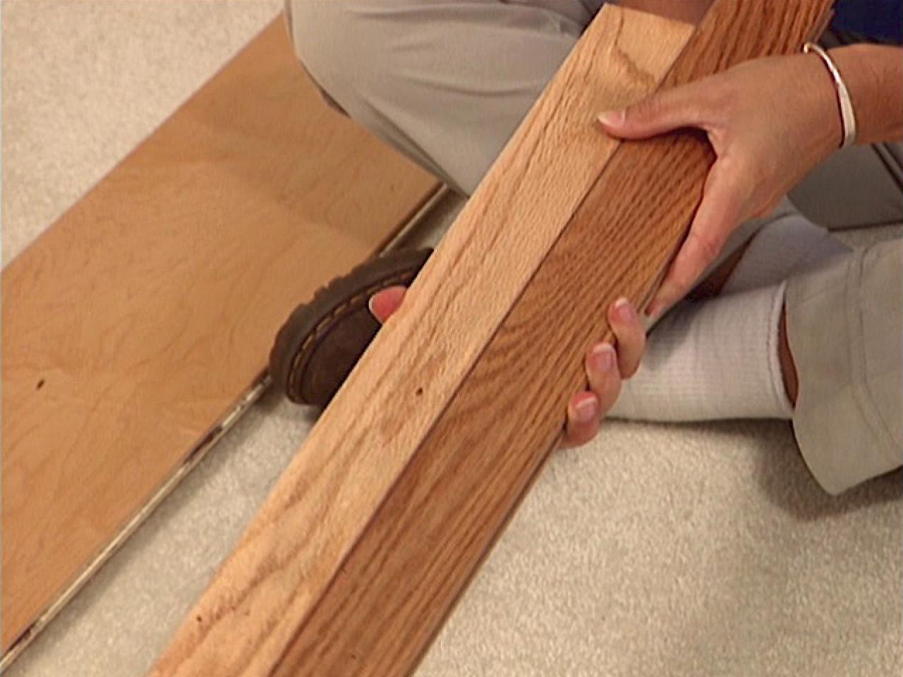 Install A Floating Wood Plank Floor, How To Measure For Wood Floor Installation