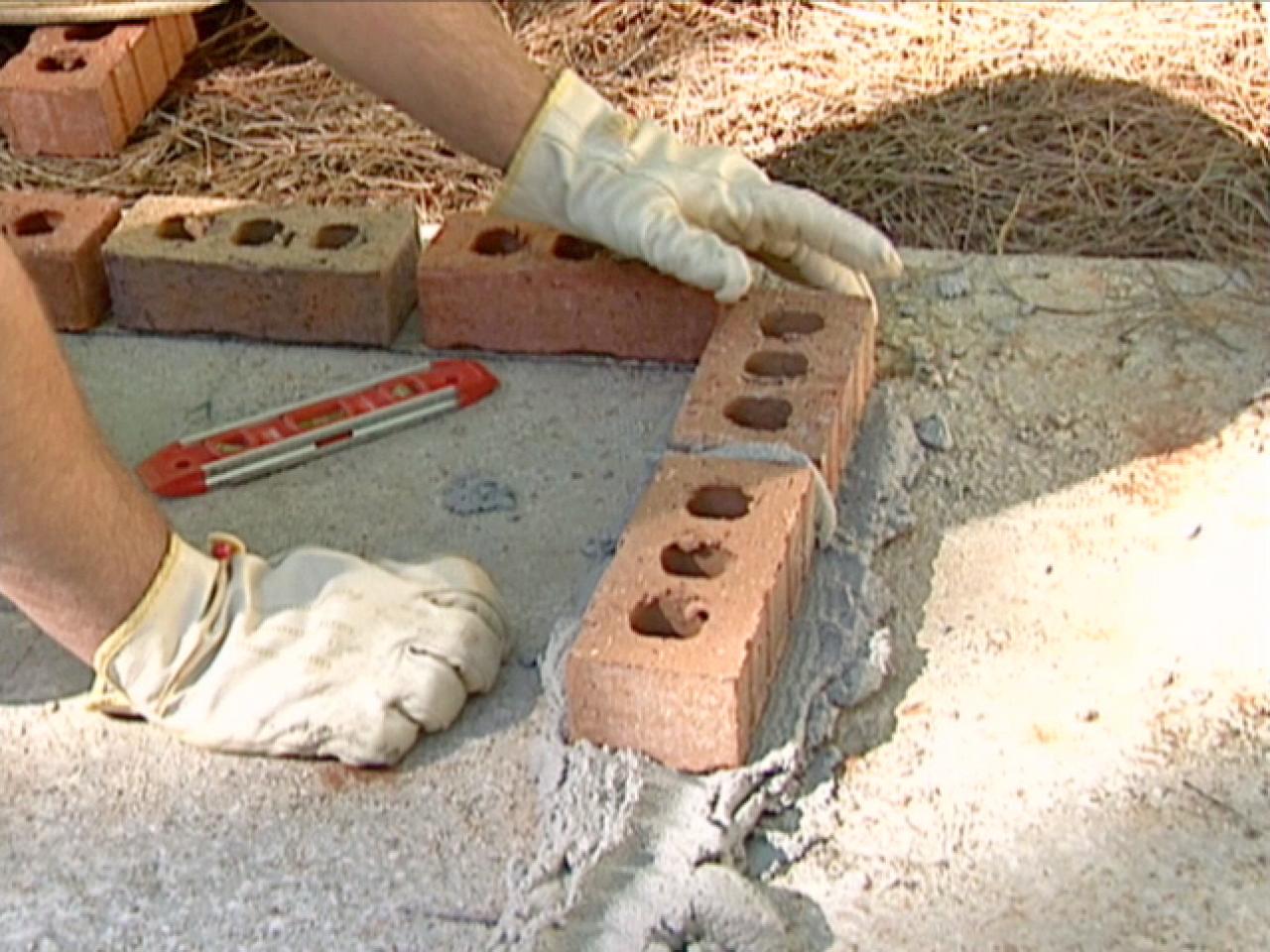 How To Build A Brick Barbecue How Tos Diy