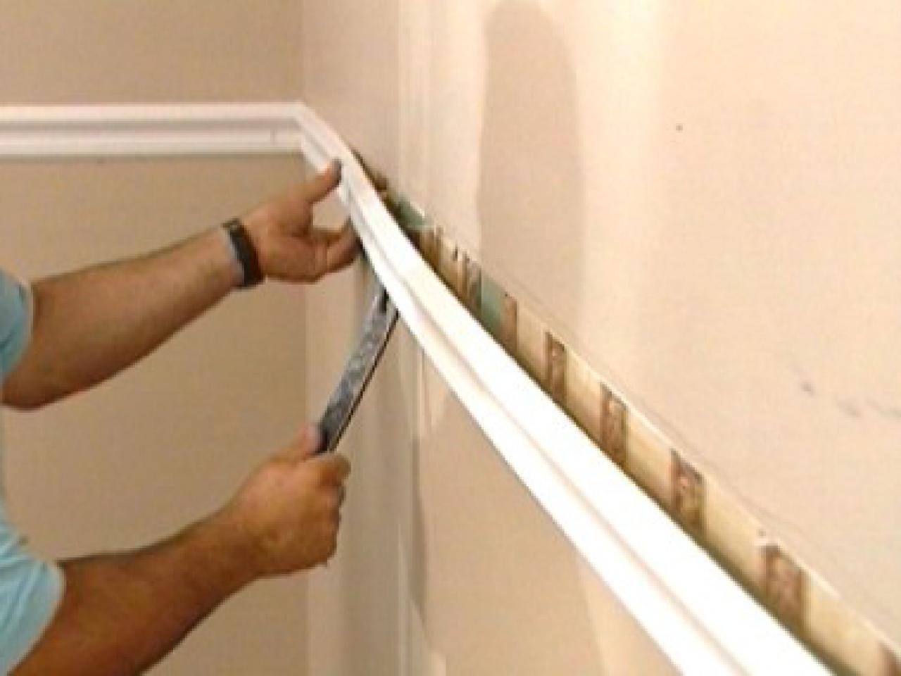 How To Install Custom Wainscoting In A, How To Put Up Wainscoting In Dining Room