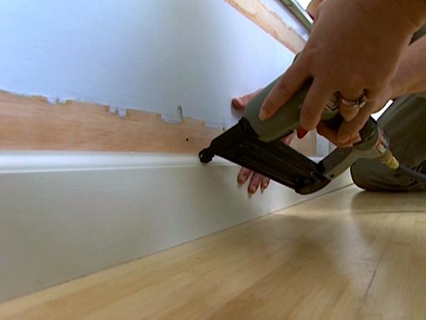 How To Install Baseboards Tos Diy, Laminate Flooring Or Baseboards First