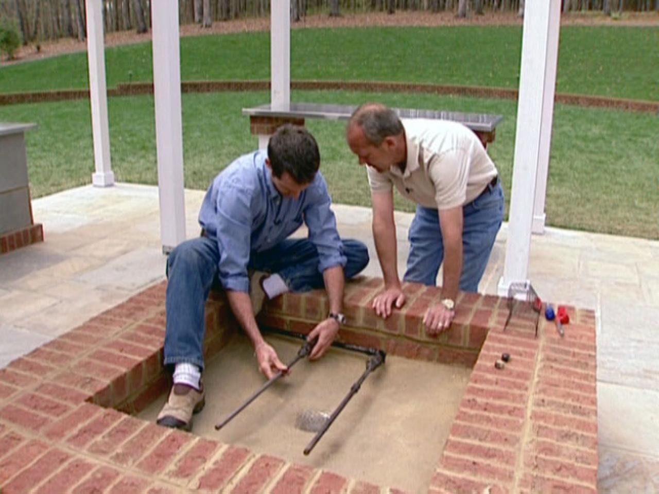 How To Hook Up The Gas For A Fire Pit, How To Install Gas Fire Pit On Deck