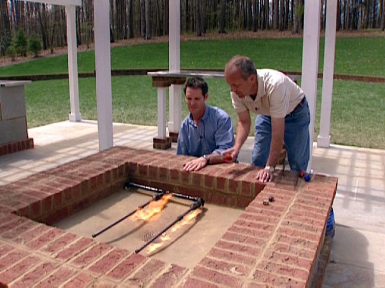 How To Hook Up The Gas For A Fire Pit, How To Build A Natural Gas Fire Pit