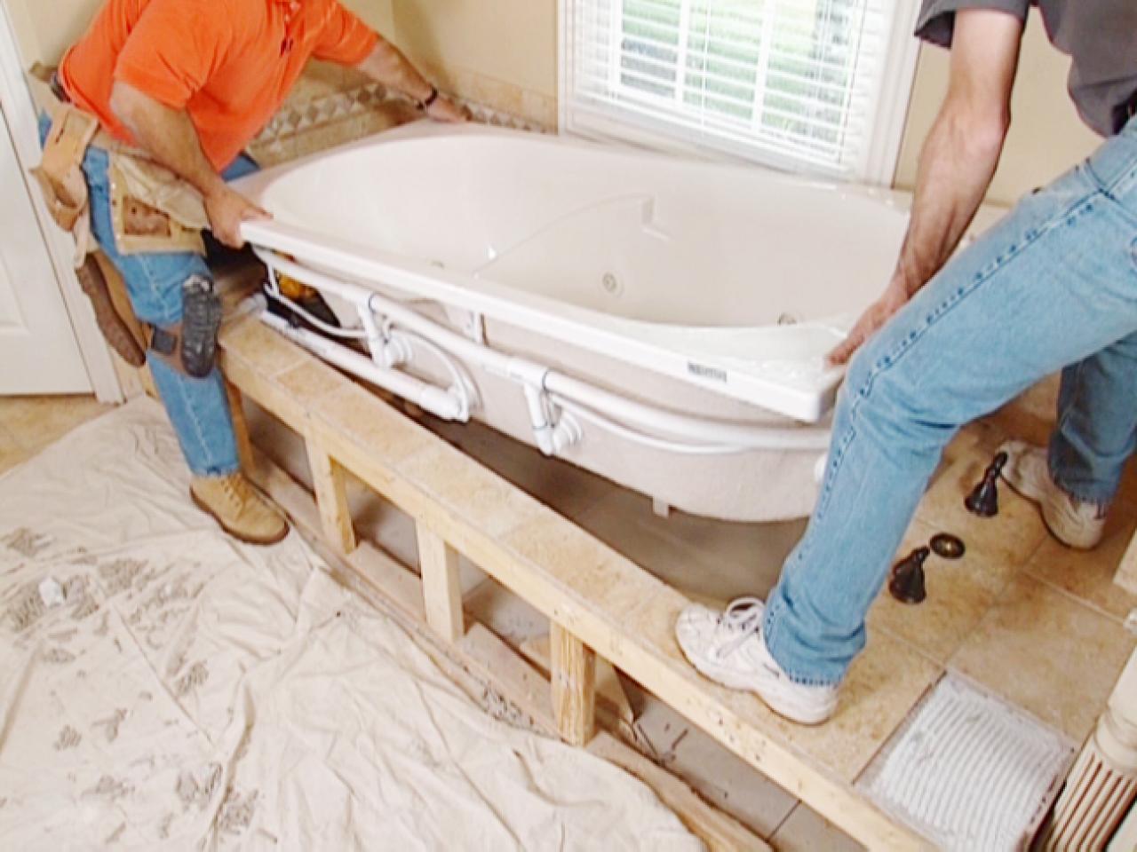 Claw Foot Tub Installation Surround, How To Frame A Bathtub Drop In