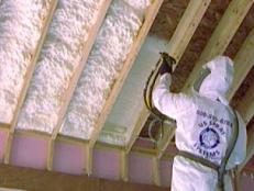 foam insulation creates an air barrier