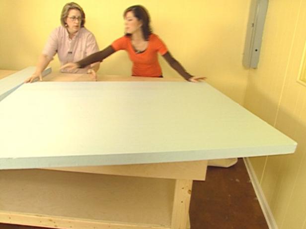 How To Build A Sewing Table Top, Diy Table Top Cover