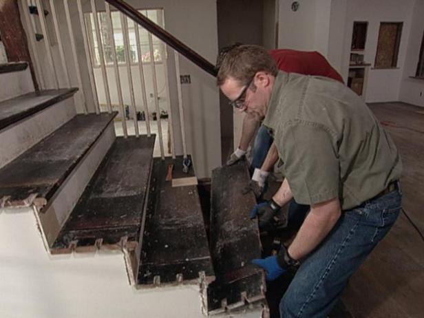 How To Replace Staircase Treads How Tos Diy