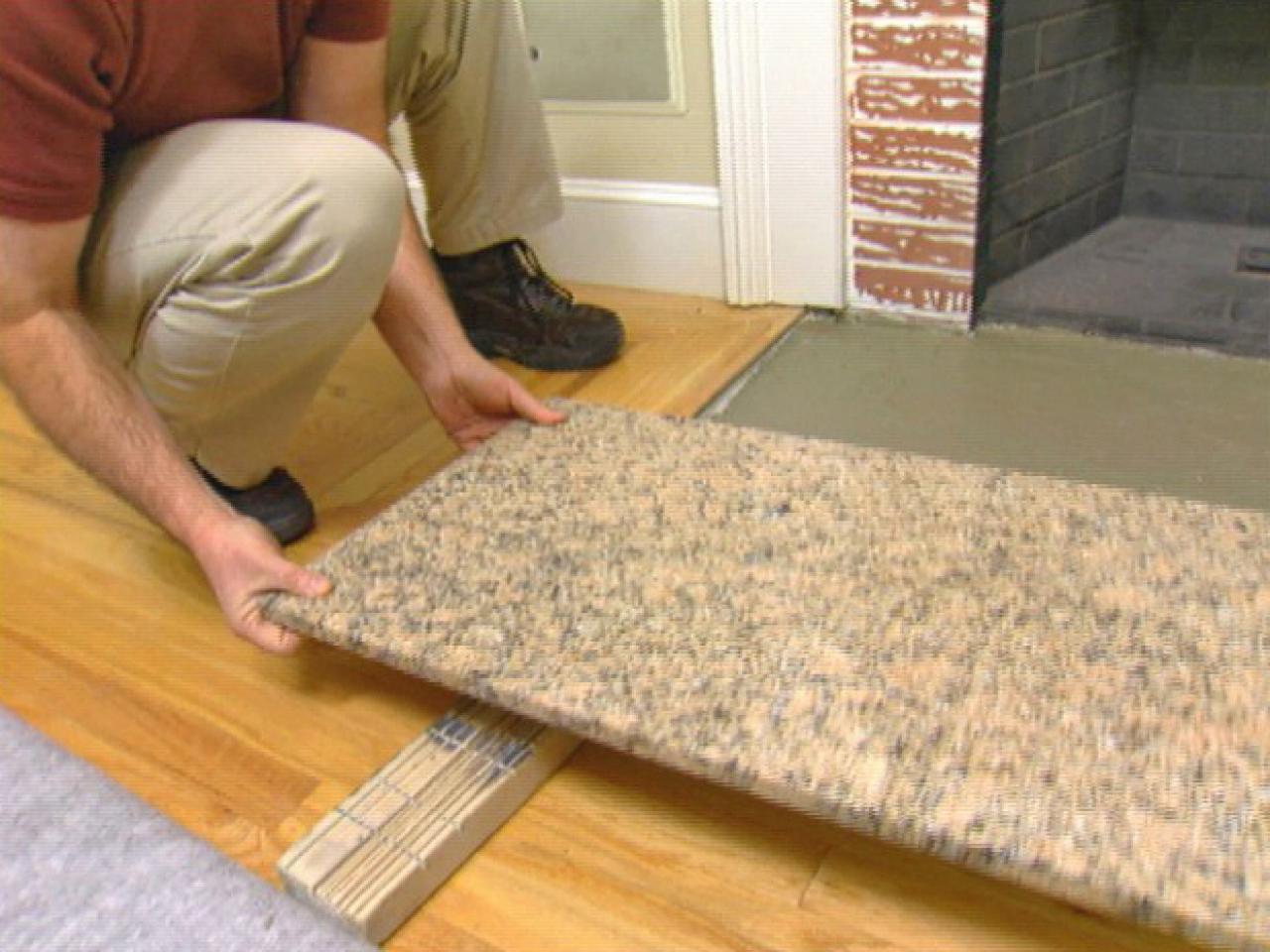 Reface a Fireplace with Stone Veneer  how-tos  DIY