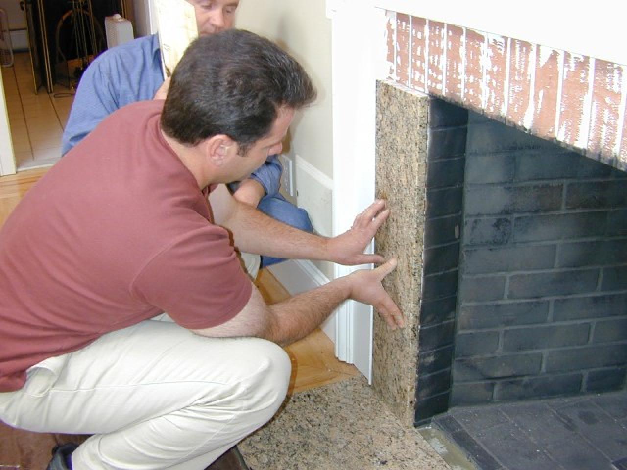 Reface A Fireplace With Stone Veneer How Tos Diy