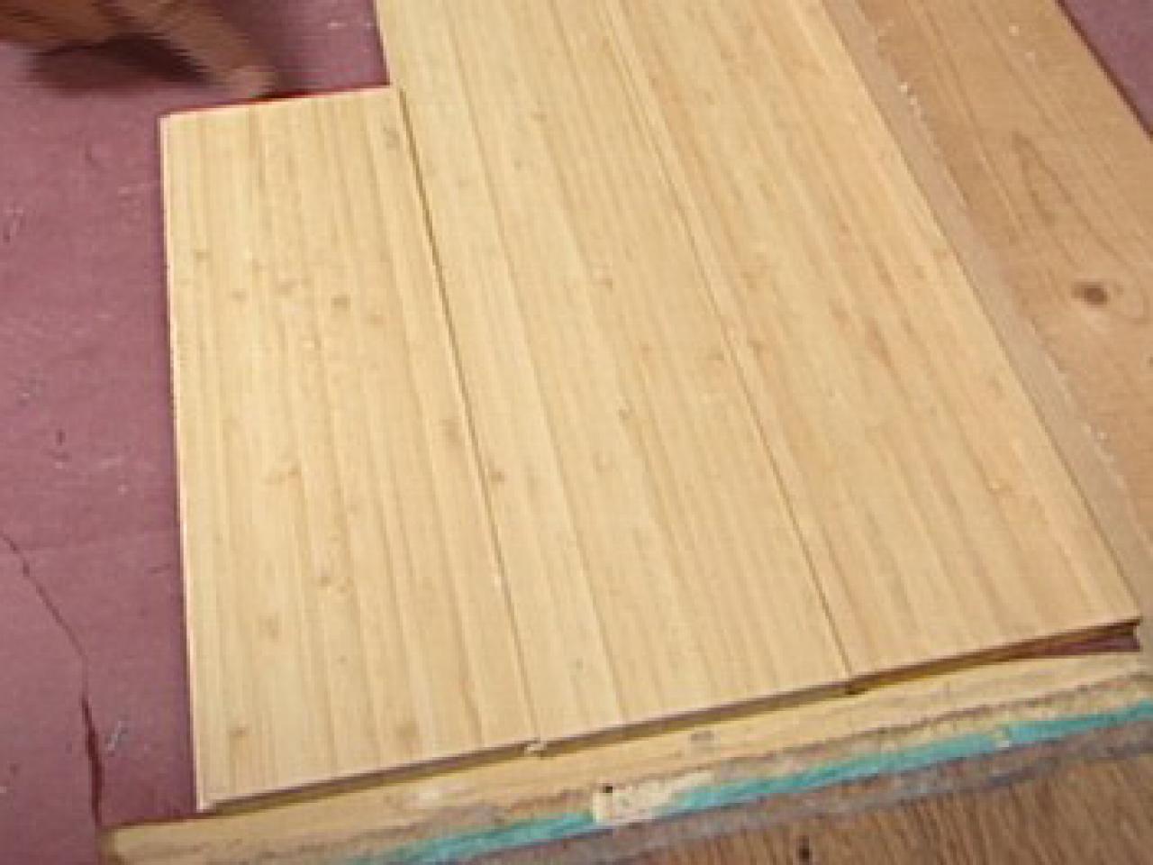 How To Install Bamboo Plank Flooring How Tos Diy