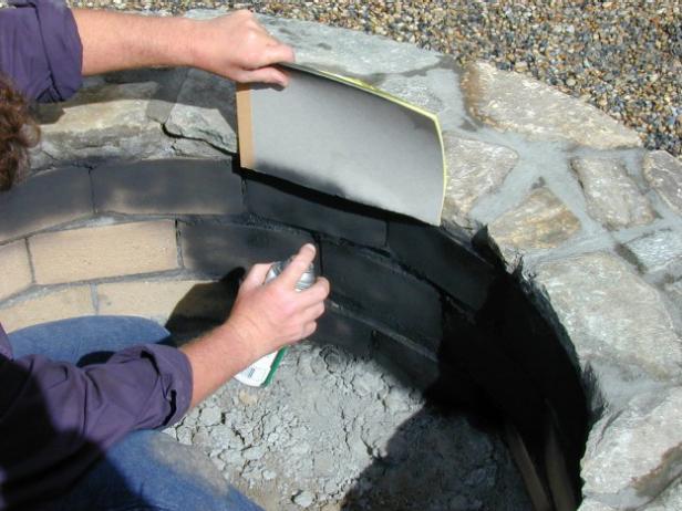 How To Set Capstones For A Fire Pit How Tos Diy