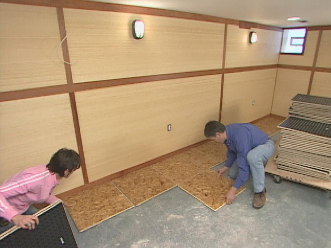 How To Install Subfloor Panels How Tos Diy